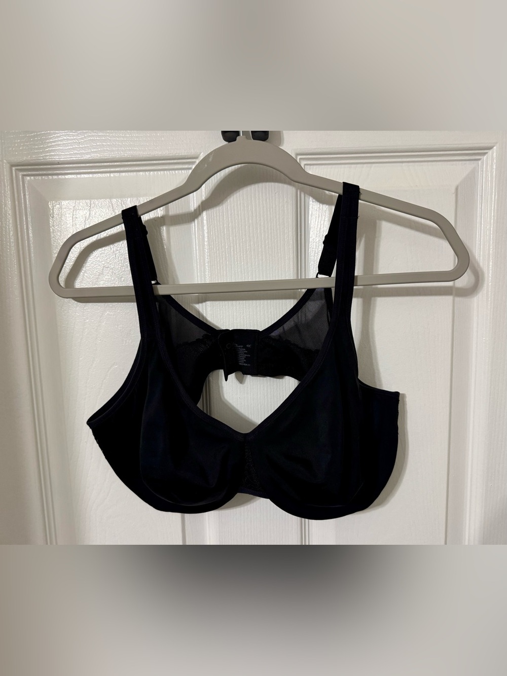 Olga by Warners (GH2141A) Comfort Support Underwire Black Bra 40C